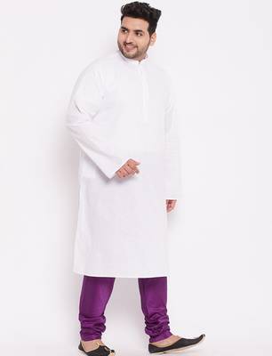 Men's purple silk blend pyjama 5