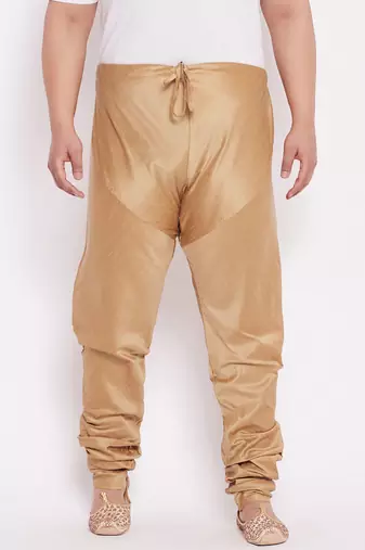 Men's rose gold silk blend pyjama