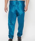 Men's turquoise silk blend pyjama
