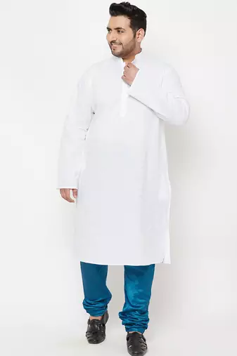 Men's turquoise silk blend pyjama