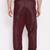 Men's wine silk blend pyjama