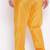 Men's yellow silk blend pyjama