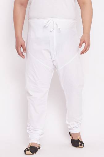 Men's white cotton pyjama