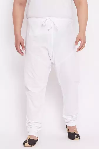 Men's white cotton pyjama