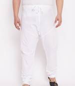 Men's white cotton pyjama