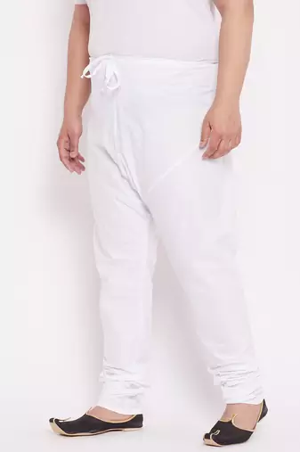 Men's white cotton pyjama