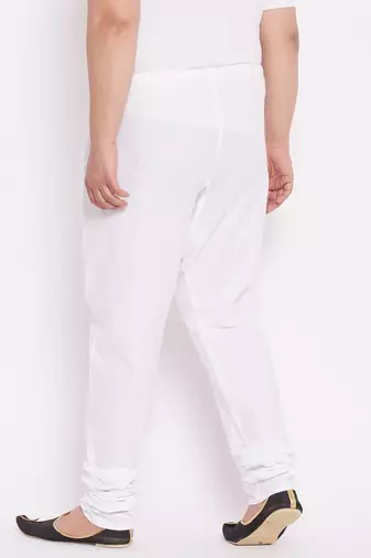 Men's white cotton pyjama
