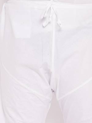 Men's white cotton pyjama 4