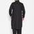 Men's black cotton blend pathani kurta set