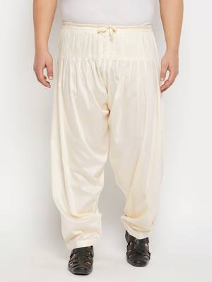 Men's beige cotton blend pyjama 1