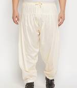 Men's beige cotton blend pyjama