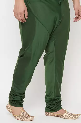 Men's green viscose blend pyjama