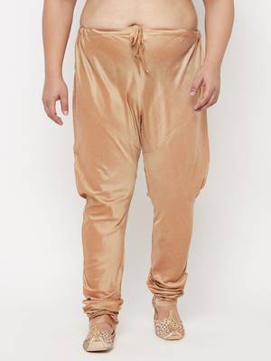 Men's rose gold viscose blend pyjama 1