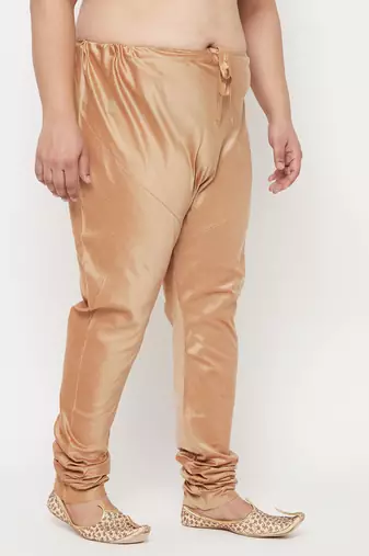Men's rose gold viscose blend pyjama