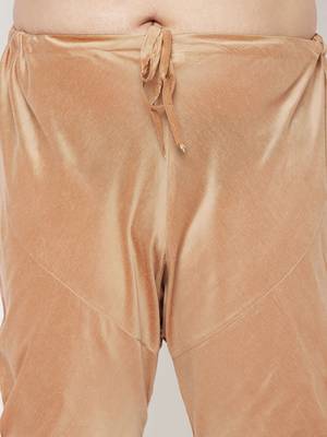 Men's rose gold viscose blend pyjama 4