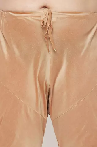 Men's rose gold viscose blend pyjama