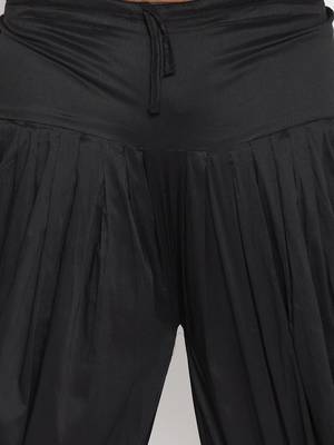 Men's maroon and black silk blend kurta and dhoti set 5