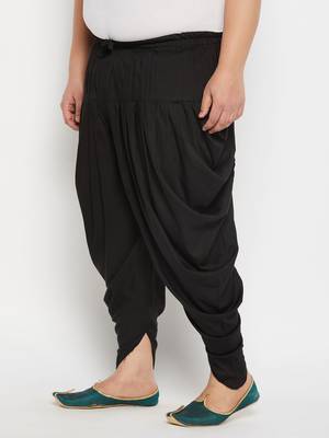 black cowl dhoti 2