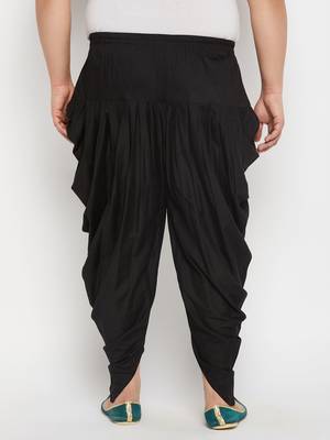 black cowl dhoti 3