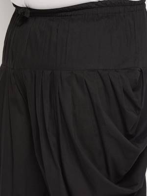 black cowl dhoti 4