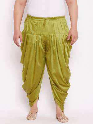 chutney green cowl dhoti 1