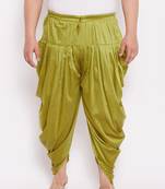 chutney green cowl dhoti
