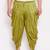 chutney green cowl dhoti