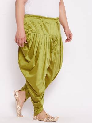 chutney green cowl dhoti 2