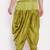 chutney green cowl dhoti