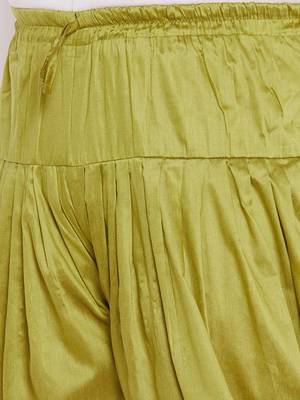 chutney green cowl dhoti 4