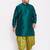 chutney green cowl dhoti