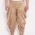 rose gold cowl dhoti