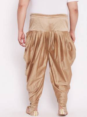rose gold cowl dhoti 3