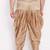 rose gold cowl dhoti