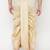 gold embroidered dhoti