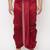 maroon embroidered dhoti