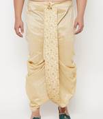 gold embroidered dhoti