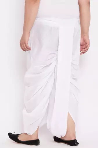white - dhoti