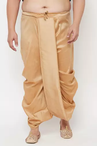 rose gold solid dhoti