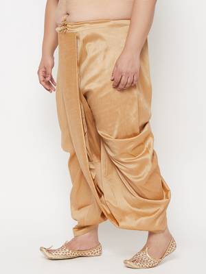 rose gold solid dhoti 2