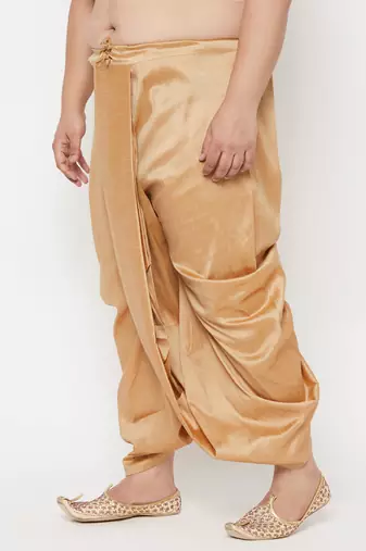 rose gold solid dhoti