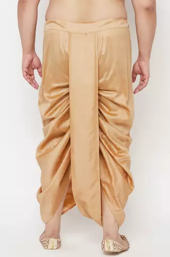 rose gold solid dhoti