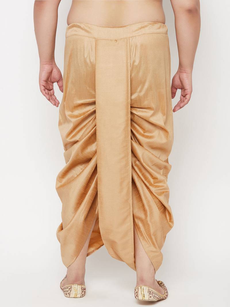 rose gold solid dhoti