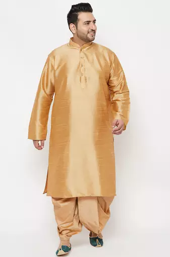 rose gold solid dhoti