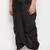 black solid dhoti