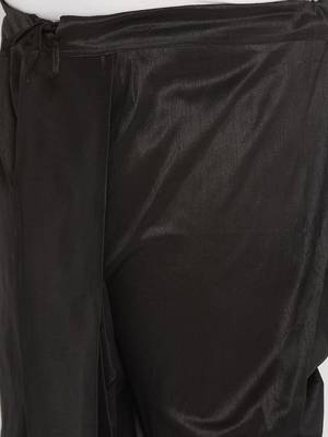 black solid dhoti 4