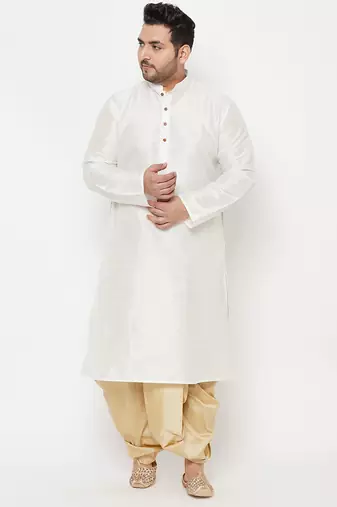 gold solid dhoti