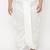 white solid dhoti