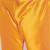 Plus orange silk blend jacket kurta pyjama set