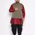 maroon silk blend jacket kurta dhoti set